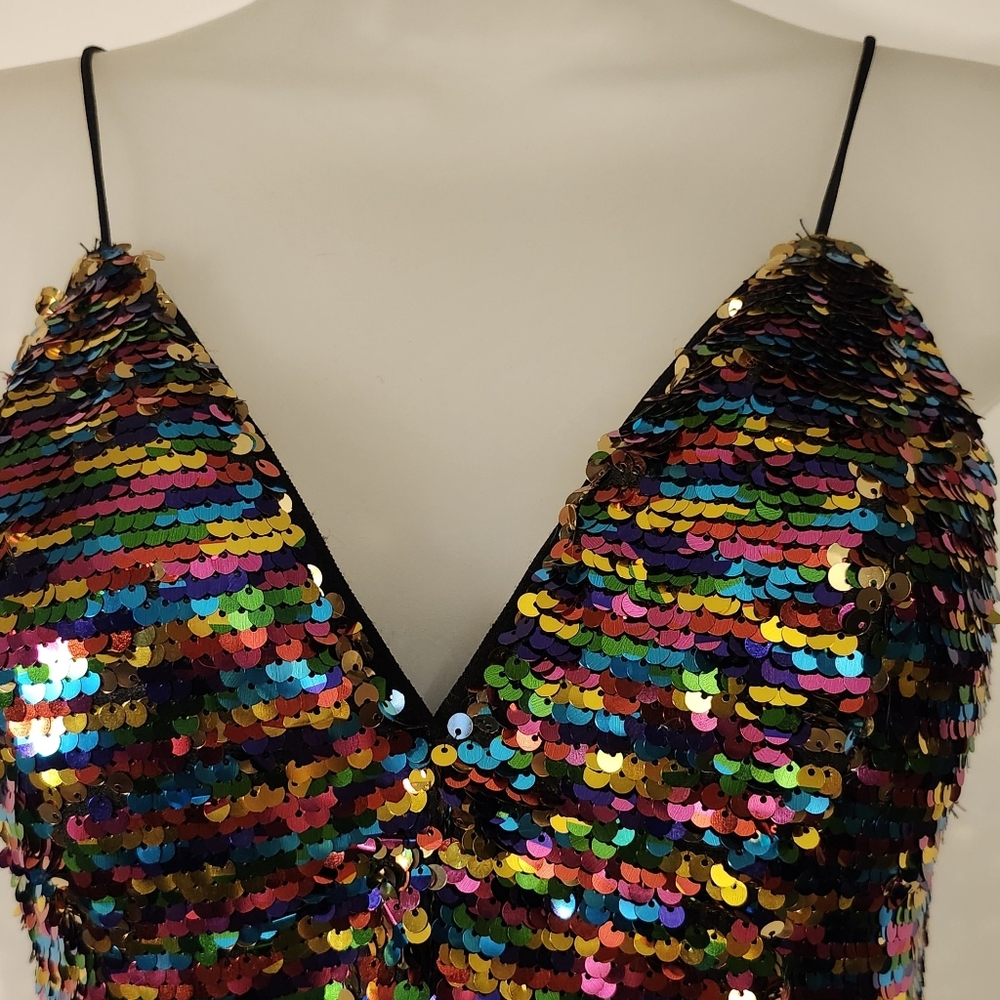 Sequin Mini Dress